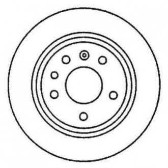 Купить Диск тормозной задн. OMEGA 94- 286 12 10 Opel Omega Jurid 561870JC (фото1) подбор по VIN коду, цена 1355 грн.