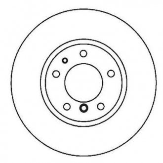 Купити DB ДИСК ГАЛЬМIВНИЙ ЗАДНIЙ W124/202/203/21 Mercedes W202, W210, S202, CLK-Class, S210, W203, S203, C124, C207, C238, S124 Jurid 561963JC (фото1) підбір по VIN коду, ціна 1175 грн.