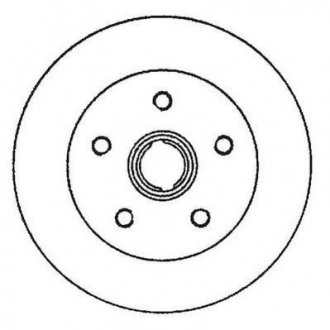 - Тормозной диск Audi A4 Jurid 561982JC