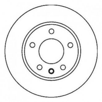 VW Диск тормозной передн.Audi,Seat,Skoda Fabia,Octavia,Roomster,Golf IV,Polo Jurid 562040JC