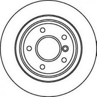 - Гальмівний диск BMW E39 Jurid 562062JC