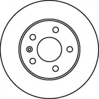 Купити OPEL ДИСК ГАЛЬМIВНИЙ ЗАДНIЙ.Astra G/H,Zafira Opel Meriva, Astra, Zafira, Corsa, Combo Jurid 562072JC (фото1) підбір по VIN коду, ціна 1113 грн.