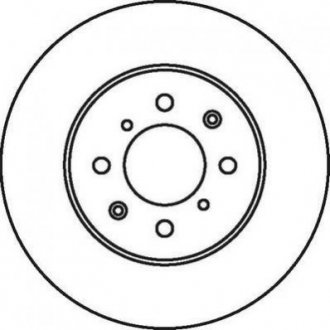 ROVER Диск тормозной передний 200,400 1.4/2.0 90- Jurid 562082JC