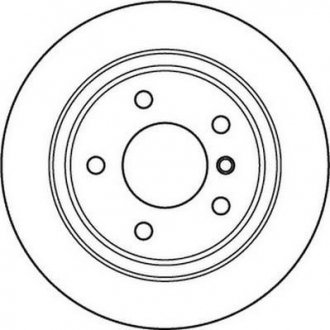 Купить Диск тормозной BMW E46 Jurid 562094JC (фото1) подбор по VIN коду, цена 1604 грн.