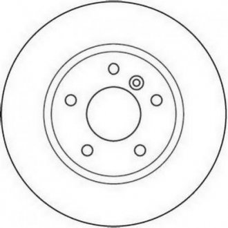 Диск гальмівний пер. Range Rover Land Rover Range Rover Jurid 562110JC