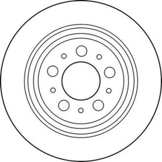 Диск гальмівний Jurid 562174JC