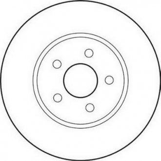 Диск тормозной Ford Focus Jurid 562180JC