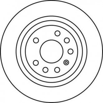 Диск гальмівний SAAB 9-3, Opel Vectra, Fiat Croma Jurid 562220JC