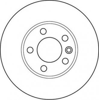 Купити Диск гальмівний Volkswagen Transporter, Multivan, Touareg Jurid 562234JC (фото1) підбір по VIN коду, ціна 2846 грн.