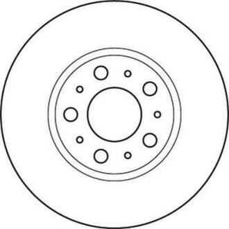Диск гальмівний Jurid 562244JC