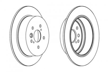 Диск тормозной Chery Tiggo Jurid 562288JC