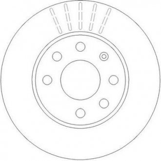 OPEL Диск тормозной передний Corca C,Combo Tour Jurid 562290JC