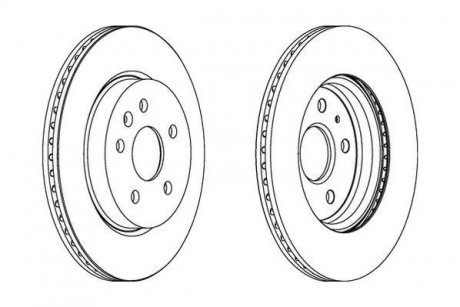 Диск тормозной Opel Insignia, Chevrolet Malibu Jurid 562463JC