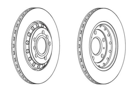 Диск гальмівний Jurid 562518JC