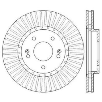 Диск гальмівний Jurid 562549JC