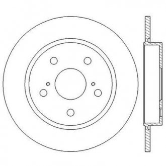 Диск гальмівний Jurid 562599JC