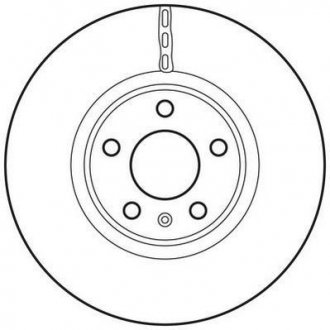 Купити Диск гальмівний Audi A7, A6, Q5, A5, A4 Jurid 562615JC (фото1) підбір по VIN коду, ціна 2778 грн.