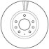 Купить Диск гальмівний Mazda 6, Opel Insignia Jurid 562633JC (фото1) подбор по VIN коду, цена 2753 грн.