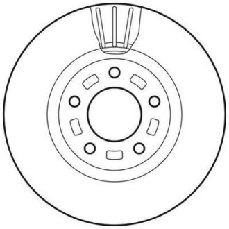 Диск гальмівний Jurid 562635JC