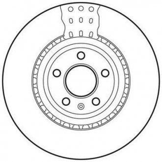 Диск тормозной Audi A6, Q5, A5, A4, A7 Jurid 562661JC