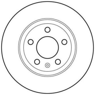 Диск гальмівний Jurid 562667JC