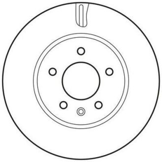 Диск гальмівний Jurid 562671JC