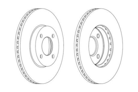 Диск гальмівний Jurid 562693JC