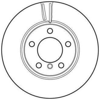 Диск гальмівний Jurid 562717JC