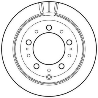 Диск гальмівний Jurid 562744JC