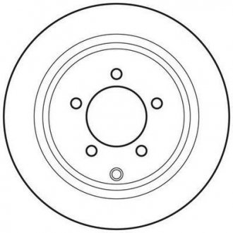 Диск тормозной Mitsubishi ASX, Outlander, Jeep Compass, Patriot, Dodge Caliber, Avenger Jurid 562756JC