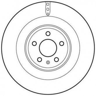 Диск тормозной Audi A7, A8, A6 Jurid 562767JC