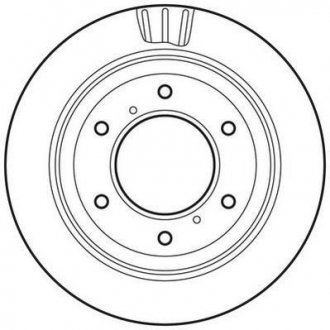 Диск тормозной Jurid 562777JC