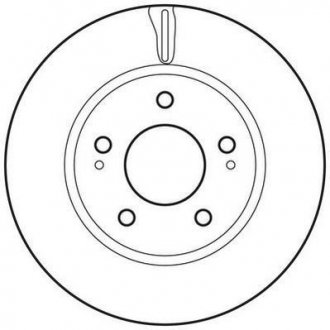 Диск тормозной Mitsubishi Lancer Jurid 562820JC