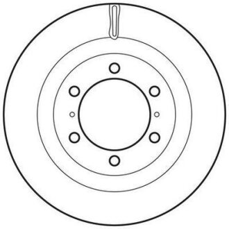 Диск гальмівний Jurid 562828JC