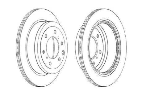 Диск гальмівний Jurid 562914JC
