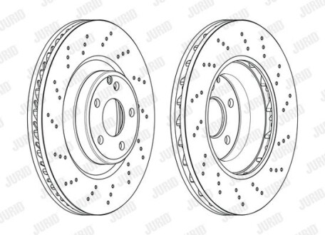 Диск гальмівний Jurid 563016JC-1
