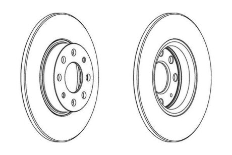 Диск гальмівний Jurid 563020JC