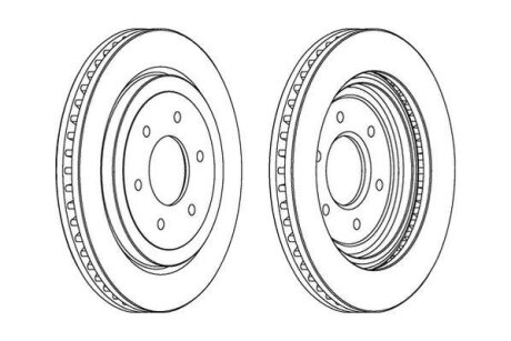 Диск гальмівний Jurid 563024JC-1