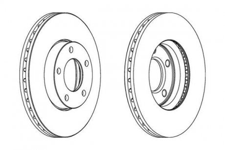 Диск тормозной Jurid 563028JC