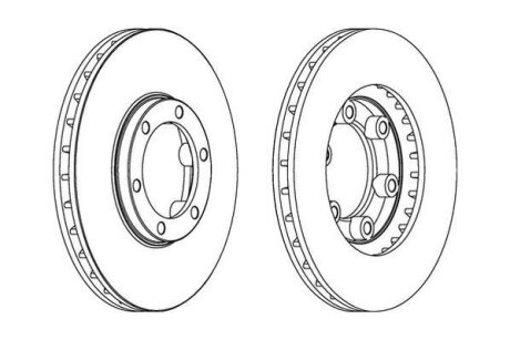Диск гальмівний Jurid 563072JC