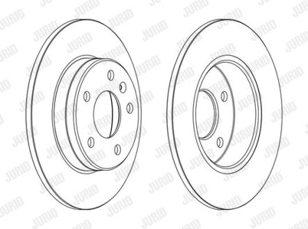 Диск гальмівний Jurid 563159JC