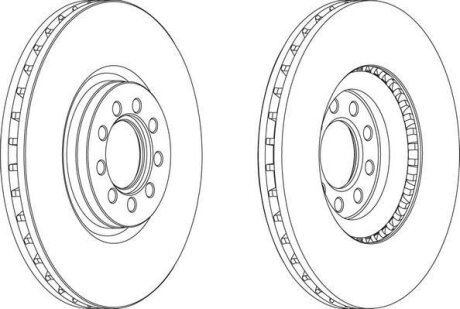Диск гальмівний Iveco Daily Jurid 569164J