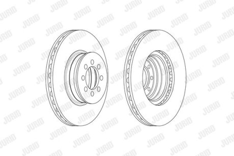 Диск гальмівний Jurid 569232J
