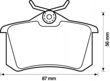 Купить VW Колодки торм.задн.Golf,Vento 1,8/2,0GTI2,8VR6 -92 Volkswagen Golf, Jetta, Passat, Scirocco, Corrado, Vento, Peugeot 405, Seat Toledo, Cordoba, Ibiza, Audi 80 Jurid 571361J (фото1) подбор по VIN коду, цена 739 грн.