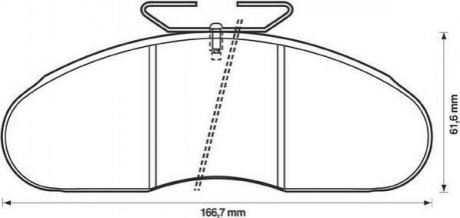 Тормозные колодки пер. NISSAN Atleon 00- Jurid 571368J