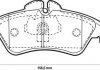 Купити Колодки гальмівні дискові Mercedes W901, W902, Vito, V-Class, W903, Volkswagen LT, Mercedes W904, W909 Jurid 571844J (фото1) підбір по VIN коду, ціна 1084 грн.