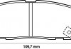 Купити OPEL Гальмівні колодки задні. FRONTERA A,B 2 Opel Frontera Jurid 572221J (фото1) підбір по VIN коду, ціна 968 грн.