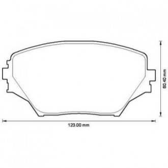 TOYOTA Тормозные колодки передние Rav 4 00- Jurid 572487J