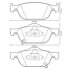 Купить Колодки гальмівні дискові Honda Civic, Accord Jurid 572624JC (фото1) подбор по VIN коду, цена 1996 грн.