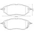 Купить Колодки гальмівні дискові Subaru Forester, Legacy, Tribeca, Outback Jurid 572638J (фото1) подбор по VIN коду, цена 2022 грн.